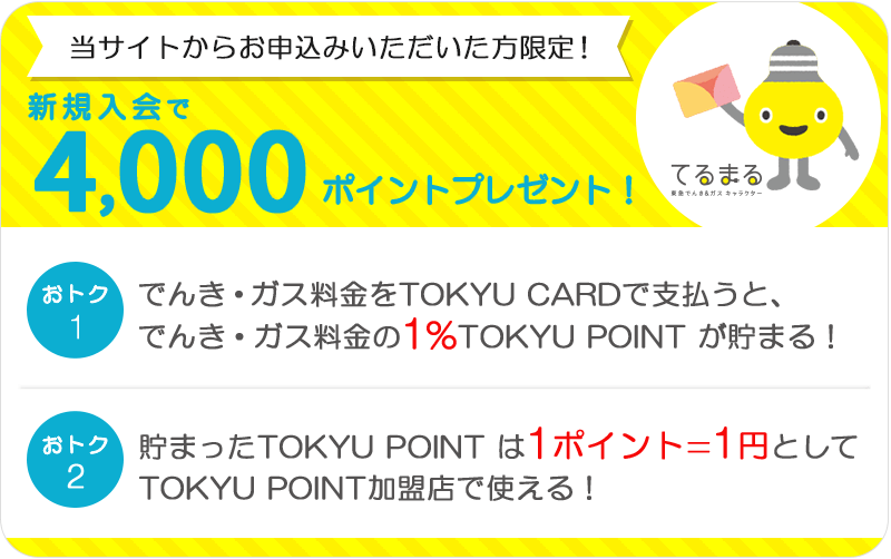 当サイトからお申込みいただいた方限定!新規入会で4000ポイントプレゼント