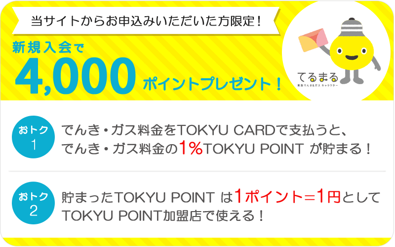 当サイトからお申込みいただいた方限定！新規入会で4000ポイントプレゼント