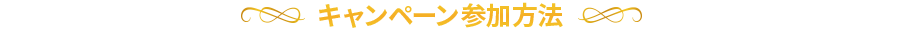 キャンペーン参加方法
