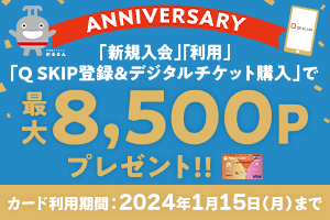 東急カード創立40周年記念新規入会キャンペーン