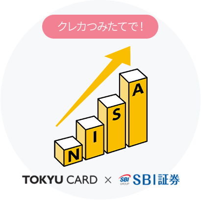 クレカつみたてで！TOKYU CARD×SBI証券