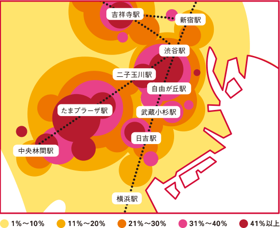 会員分布図