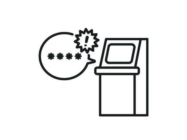 ATM(現金自動預け入れ払い機)